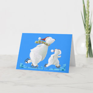 polar partners holiday card