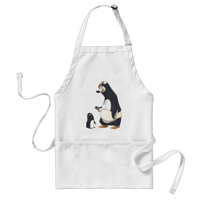 Polar Penguin Apron (Front)