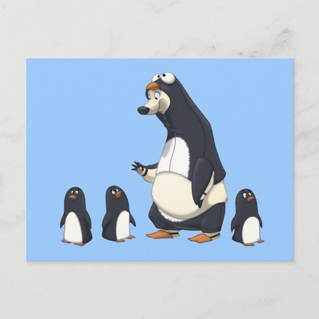 Polar Penguin Postcards (Front)