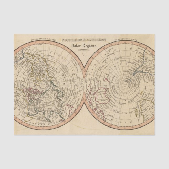 Polar Regions 2 Tissue Paper (Front)