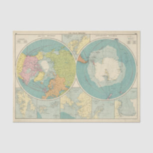 Polar Regions Tissue Paper