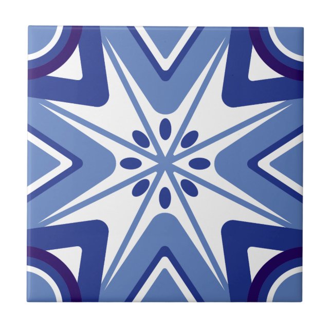 Polar Starburst Tile (Front)