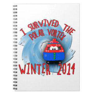 POLAR VORTEX 2014 Winter Spiral Notebook