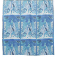 Polarised John the Baptist Shower Curtain