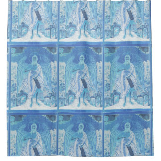 Polarised John the Baptist Shower Curtain