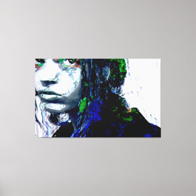 polarity : kerica canvas print (Front)