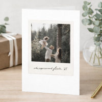 Polaroid Photo Greeting Card | Custom Vintage Art