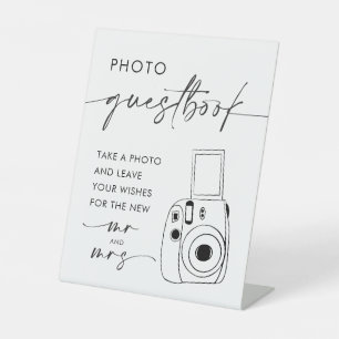 Polaroid Photo Wedding Guestbook Sign