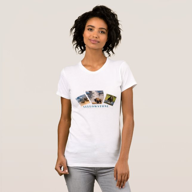 Polaroid Yellowstone   T-Shirt (Front Full)
