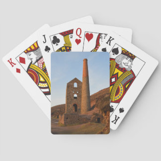 Poldark Country Mine Ruins Cornwall England Playing Cards