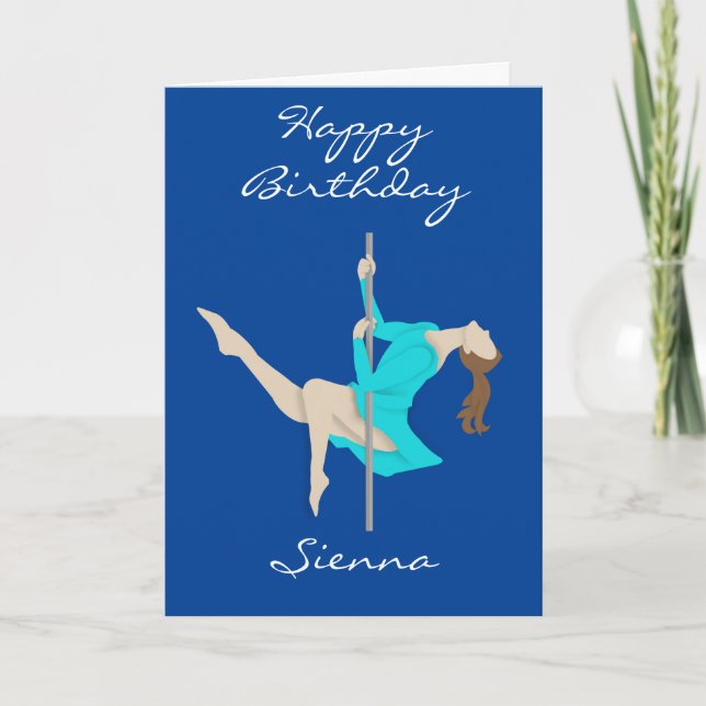 Pole Fitness Card (Front)