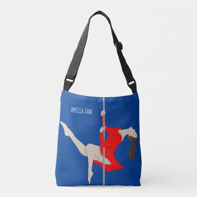 Pole Fitness Crossbody Bag (Front)