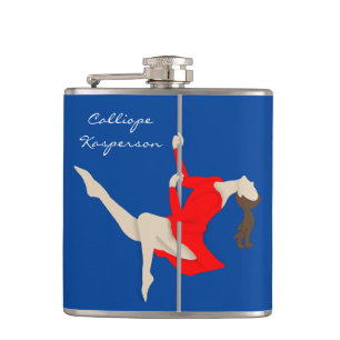 Pole Fitness Hip Flask