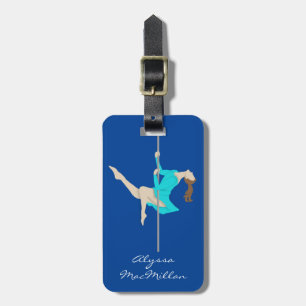 Pole Fitness Luggage Tag