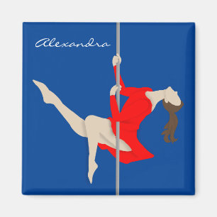 Pole Fitness Magnet
