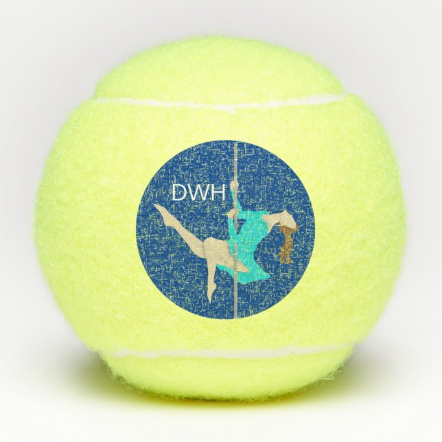 Pole Fitness Tennis Balls (Front)