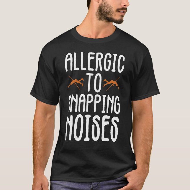 Pole Jumper And Pole Vault T-Shirt (Front)