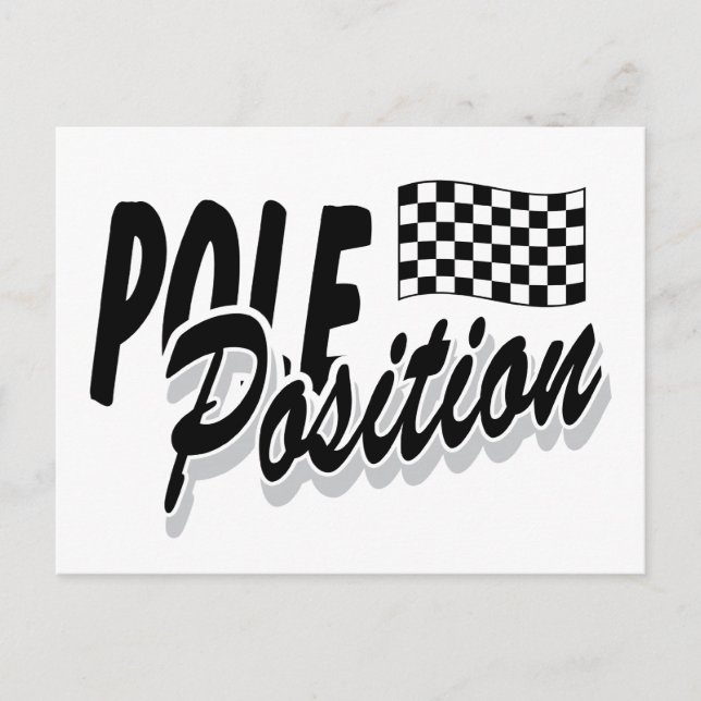 Pole Position Postcard (Front)