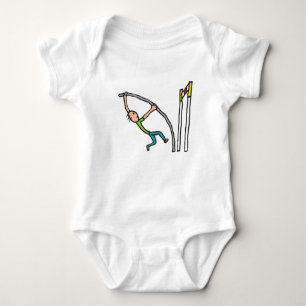 Pole Vault Baby Bodysuit