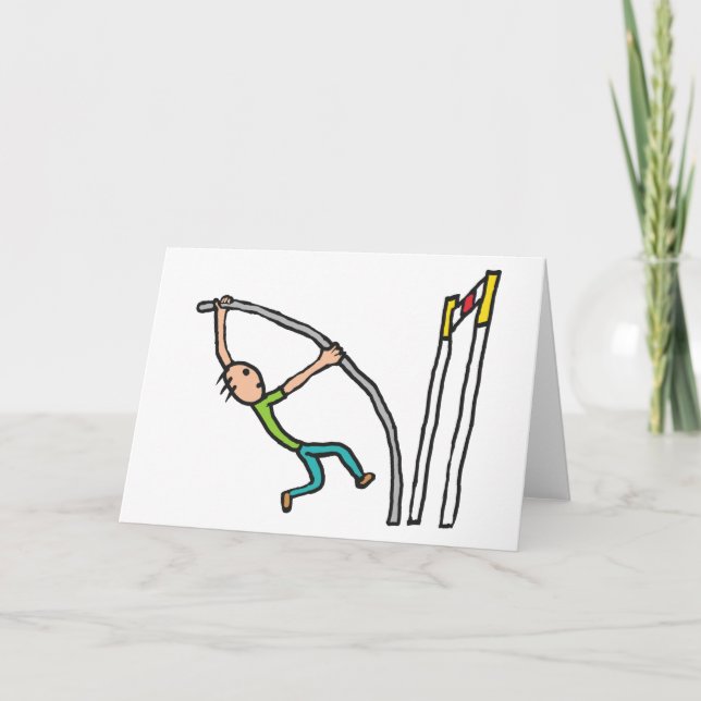 Pole Vault Card (Front)