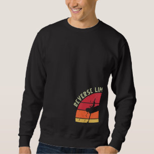 Pole Vault Distressed Vintage Look Pole Vaulting Sweatshirt