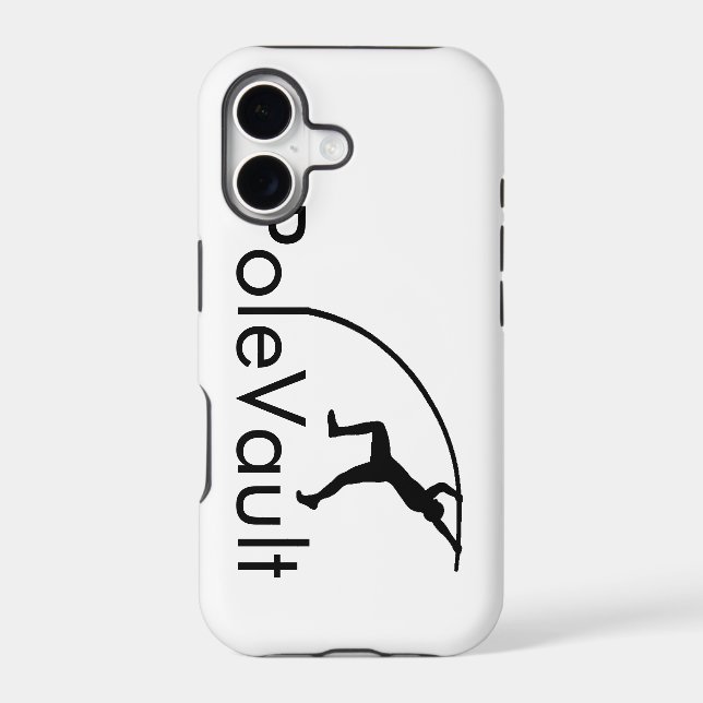 Pole vault iPhone case (Back)