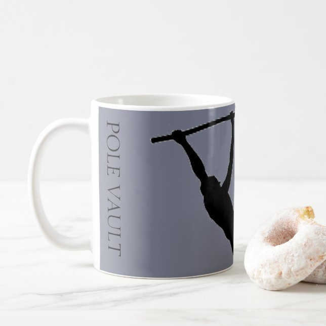 pole vault mug (With Donut)