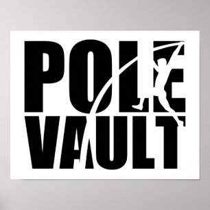 Pole vault poster