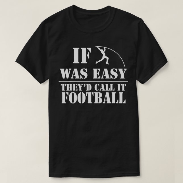 Pole Vault Quote  Funny Athlete Coach  T-Shirt (Design Front)