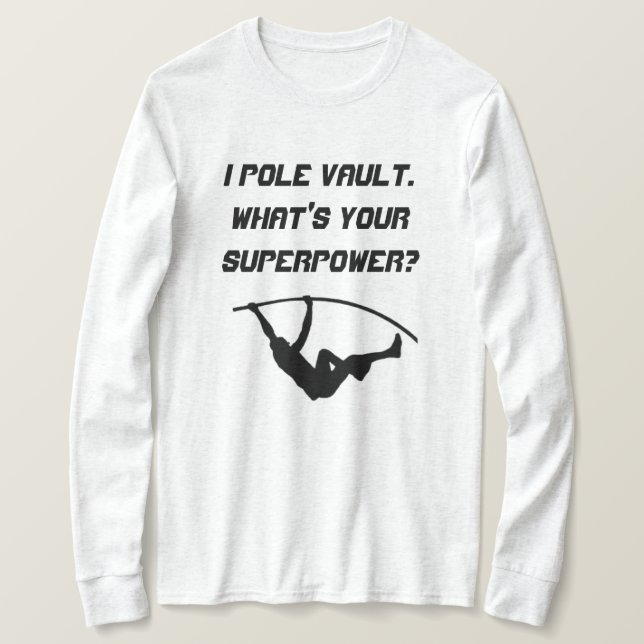 pole vault shirt (Design Front)