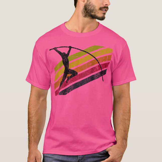 Pole Vault Tshirt - Fun Pole Vaulting Shirt For Yo (Front)