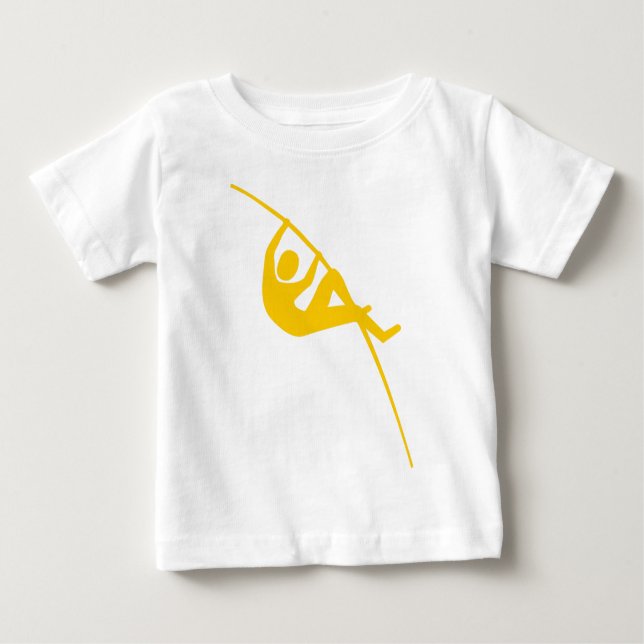 Pole Vaulting - Amber Baby T-Shirt (Front)