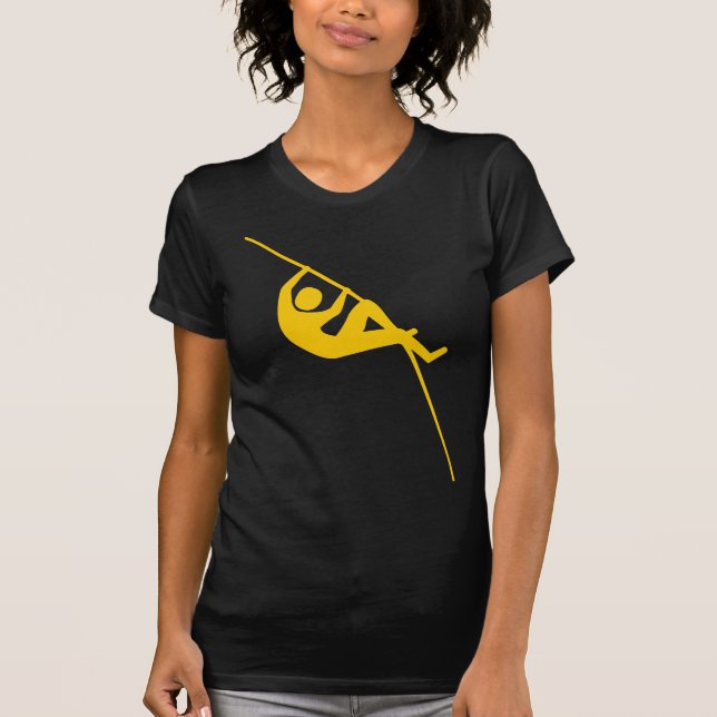 Pole Vaulting - Amber T-Shirt (Front)