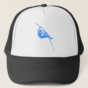 Pole Vaulting - Baby Blue Trucker Hat