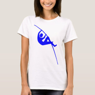 Pole Vaulting - Blue T-Shirt