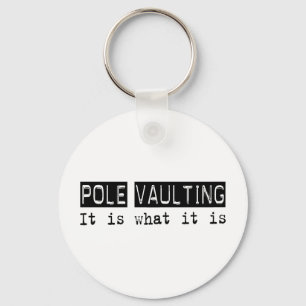 Pole Vaulting It Is Key Ring
