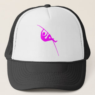 Pole Vaulting - Magenta Trucker Hat
