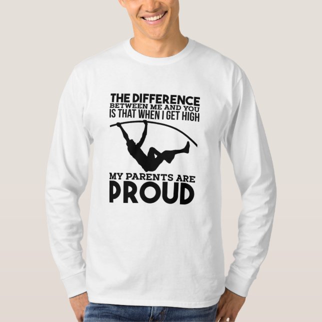 Pole Vaulting Sport T-Shirt (Front)