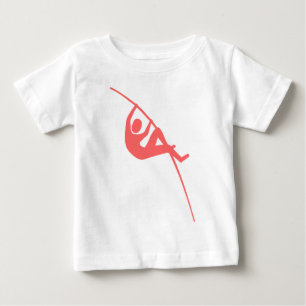 Pole Vaulting - Tropical Pink Baby T-Shirt