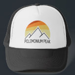 Polemonium Peak California Retro Trucker Hat<br><div class="desc">Polemonium Peak is a rugged 14, 000-foot mountain in California’s Sierra Nevada,  known for its alpine position between North Palisade and Mount Sill and for difficult climbing routes.</div>