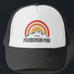 Polemonium Peak California Trucker Hat<br><div class="desc">Polemonium Peak is a rugged 14, 000-foot mountain in California’s Sierra Nevada,  known for its alpine position between North Palisade and Mount Sill and for difficult climbing routes.</div>