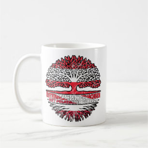 Polen Pole Österreichisch Österreich Baum Coffee Mug
