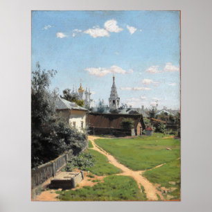 Polenov - Moscow Courtyard Poster