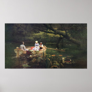 Polenov - On The Boat Poster