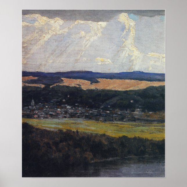 Polenov - Tarusa From High Bank Of The Oka Poster (Front)