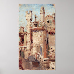 Polenov - Venice Pipes Poster