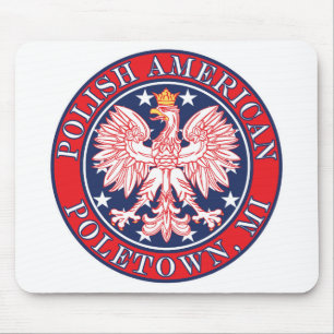 Poletown Michigan Polish Mouse Pad