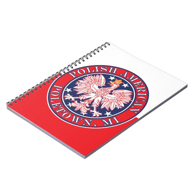 Poletown Michigan Polish Notebook (Left Side)