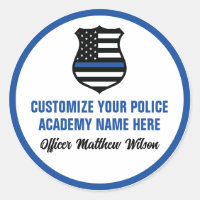 Police Academy Graduate Personalised Graduation
