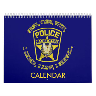 Police and Sheriff Custom Calendar